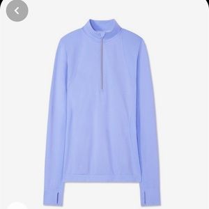 Tory Sport Seamless Quarter Zip pullover size L